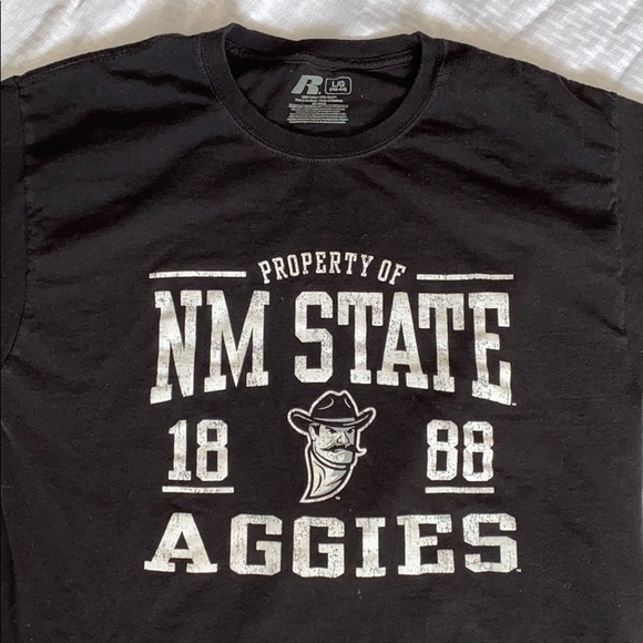 Russell Athletic Tops - ‼️BOGO SALE‼️ NMSU Black White Aggies Graphic
